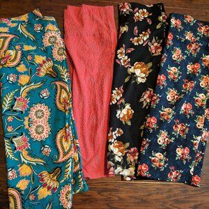 LulaRoe bundle of Small/med Cassie skirts